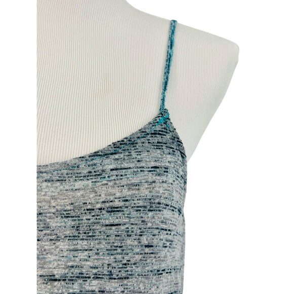 Free People Beach Blue Tired Ruffle Hem Maxi Slip Dress - Picture 5 of 13